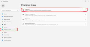 Come modificare data e ora su Windows 11