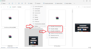Windows 11 come visualizzare le anteprime dei files e delle cartelle