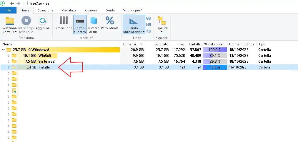 Come pulire la cartella Installer di Windows 11